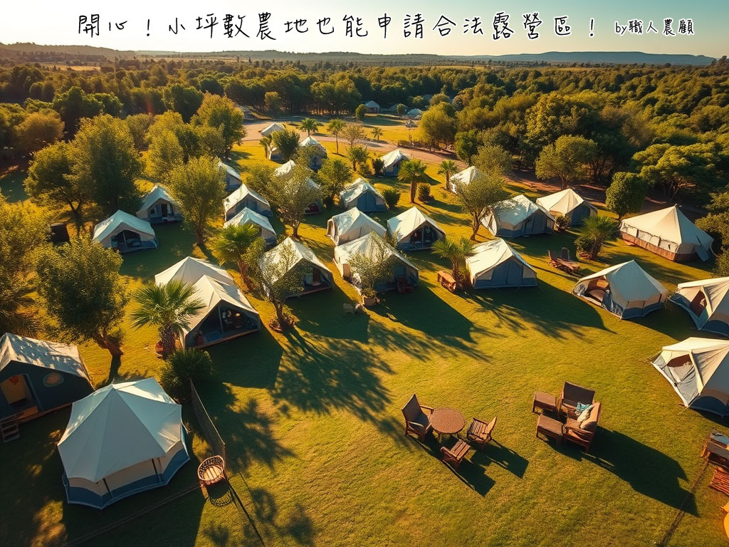 【職人農顧】農地申請露營場的代辦服務