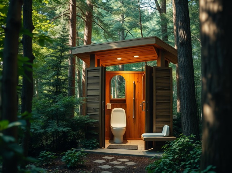 職人農顧露營場示意圖(衛生設施)